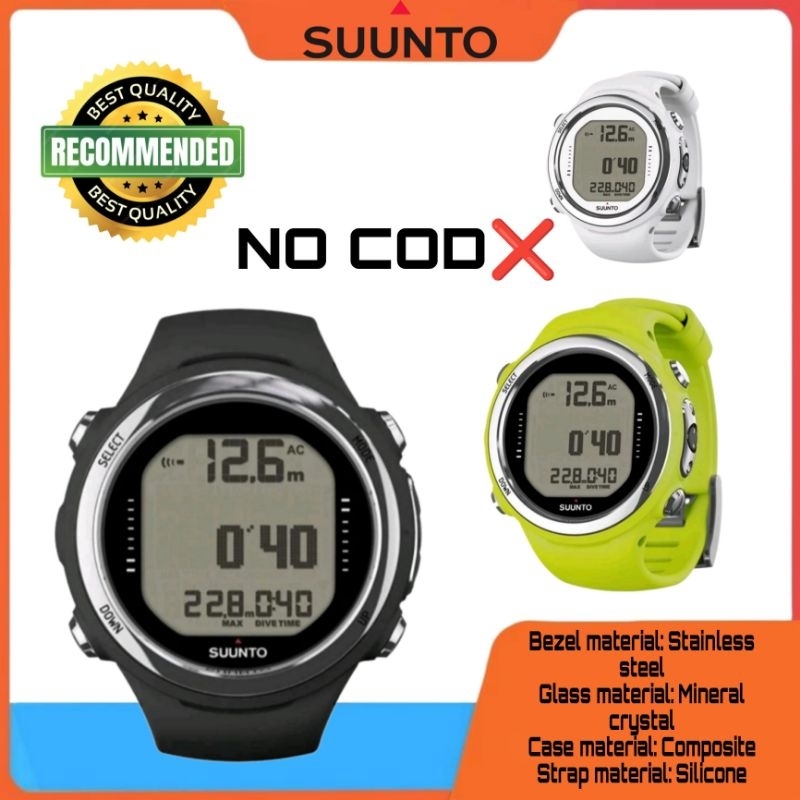 SUUNTO D4i Novo Dive Computer Scuba Diving Jam Tamgan Selam