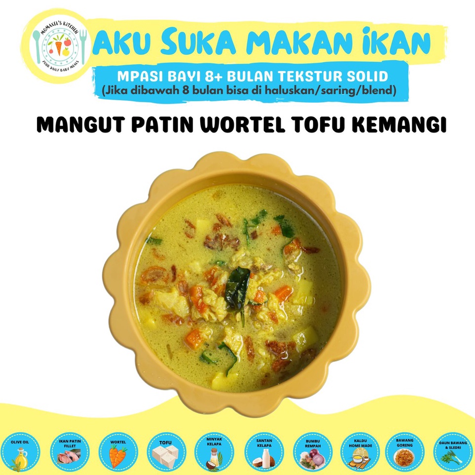 

Harga Termurah MANGUT PATIN WORTEL TOFU KEMANGI (SANTAN) (CATERING MAKANAN BAYI MPASI FROZEN BEKU/PENAMBAH BERAT BADAN ANAK) ➠☇☆✶