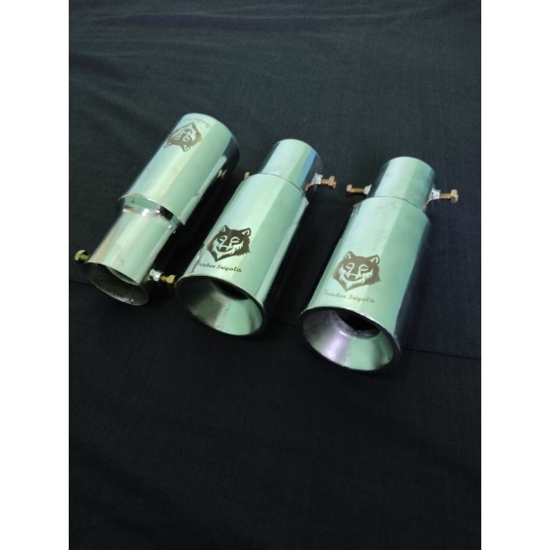 Knalpot Srigala Baut Mobil Bensin Solar Dan Truk