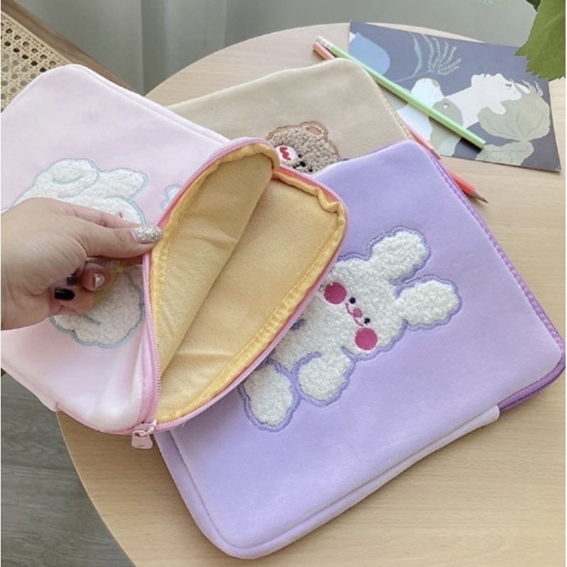 ￼Panache Shockproof Bentoy Hiso Ipad Pouch Tab Macbook Bag Tas Ipad