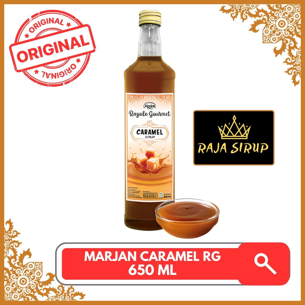 

Sirup Marjan Caramel Royale Gourmet 650ml