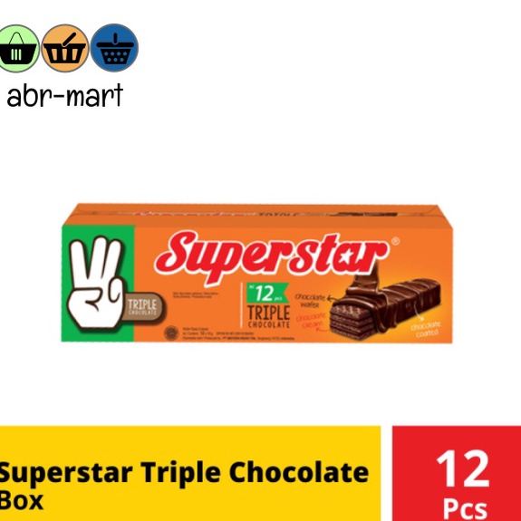 

TIPE EVA616 ROMA SUPERSTAR WAFER ISI 12 PCS
