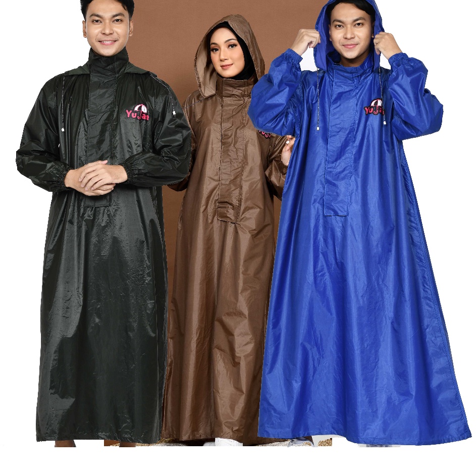 Promotion Ids9S3e Jas Hujan Gamis Pria Wanita / Mantel Gamis Wanita Pria / Jas Hujan Hijab / Mantel 