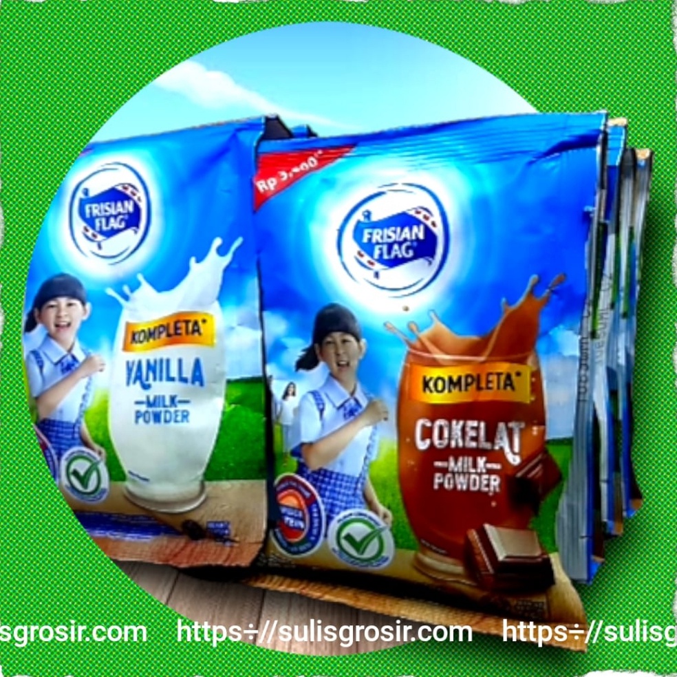 

MODEL LNP683 Frisian Flag Kompleta Renceng Isi 10 Sachet