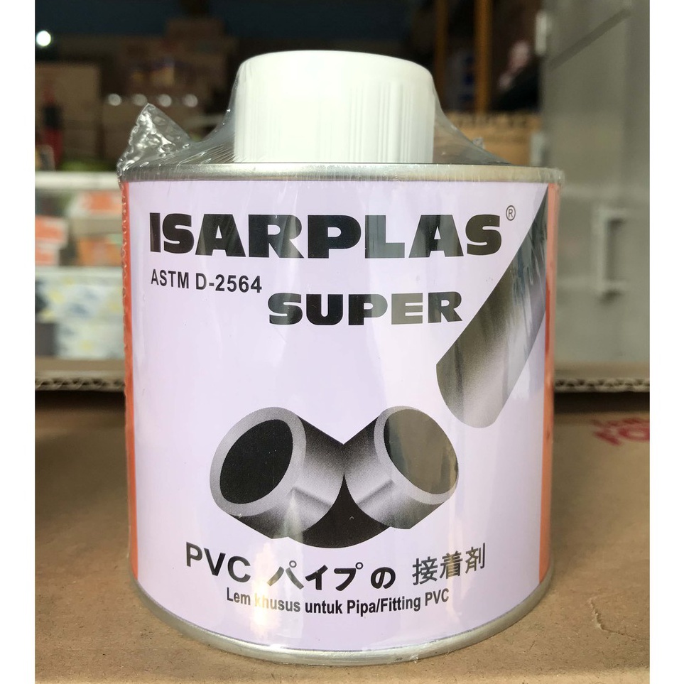 

Ready Stock Lem Pipa Isarplas Kuas Kaleng 400 gr