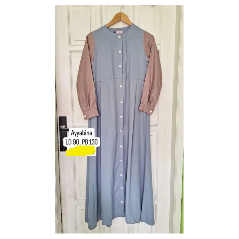 Dress gamis Ayyabina