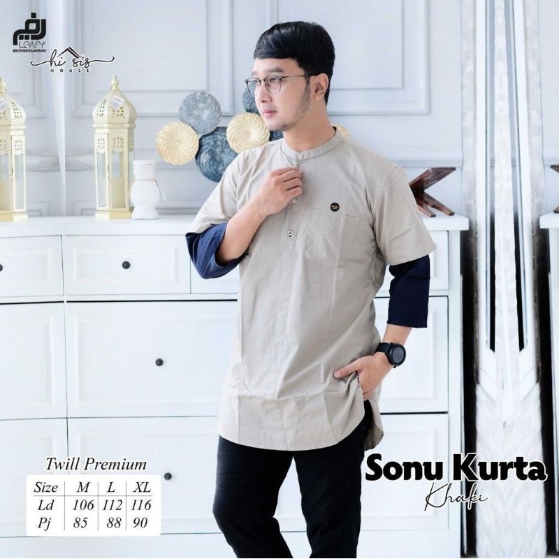 KURTA DEWASA SONU DANIN YAFIQ ORIGINAL BY LEAFY