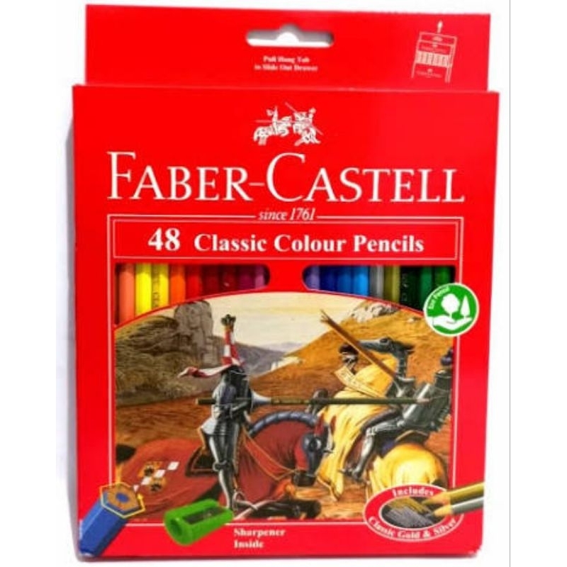 

PENSIL WARNA FABER CASTEL 48 WARNA COLOUR