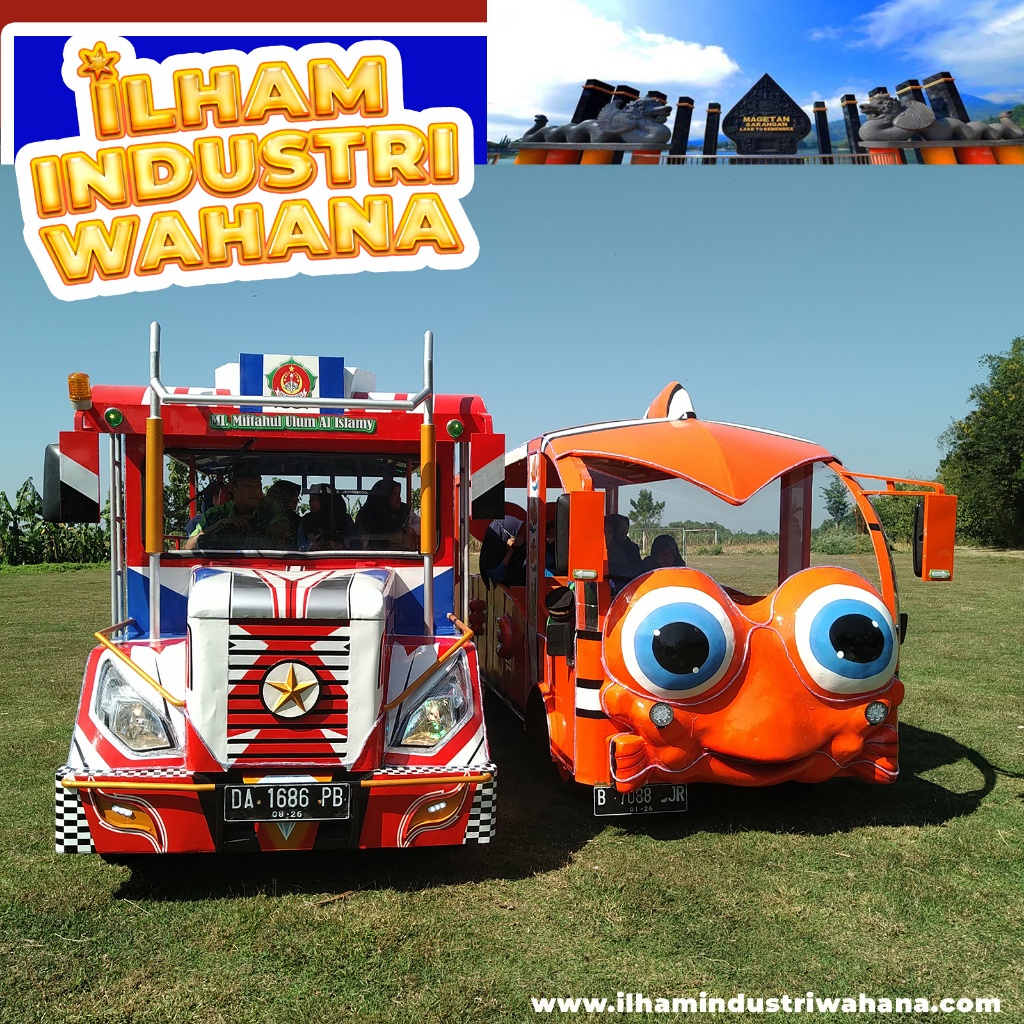 Odong odong Kereta Mini Single Mesin Kijang Super