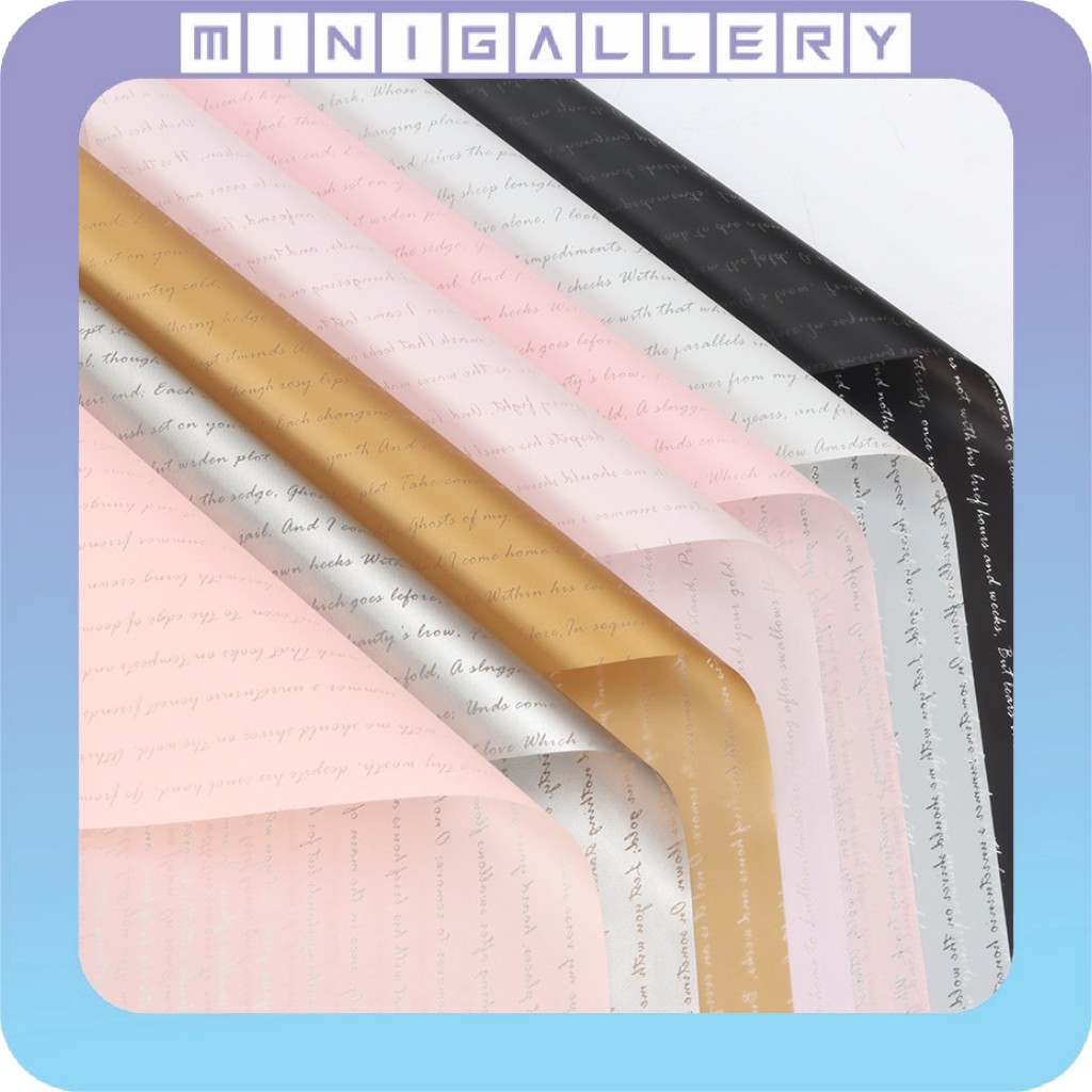 

Kertas Flower Wrapping Cellophane Ecer Kertas Buket Bunga Bouquet KB6076