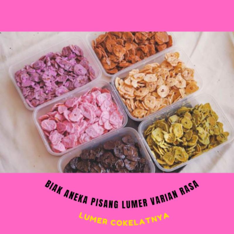 

KRIPIK PISANG COKLAT LUMER