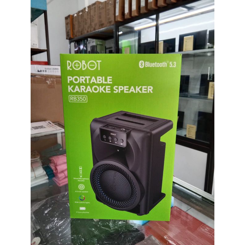 Speaker Bluetooth Portable Robot RB350