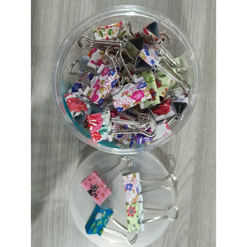 

Binder Clip Bunga 25mm