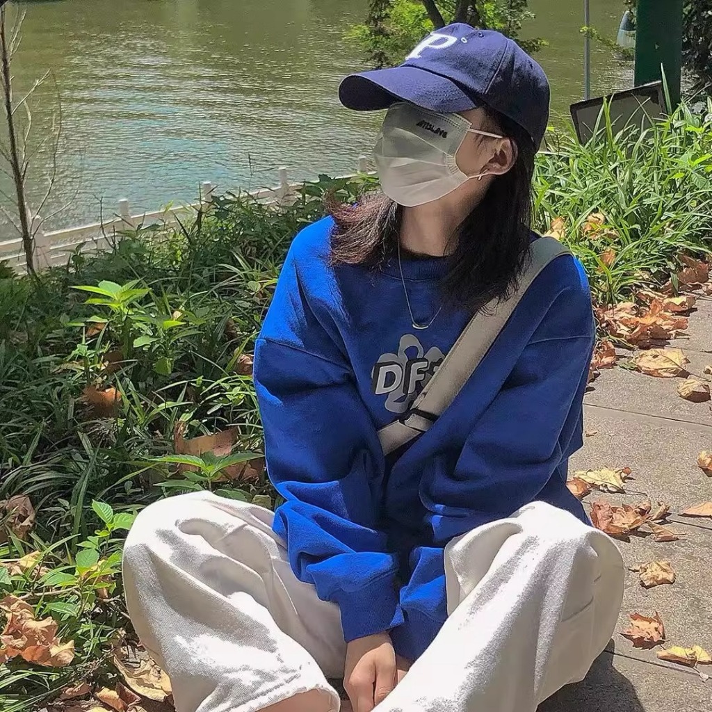 Hoodie Wanita Korea Cetak Korea Cetak dan Lucu