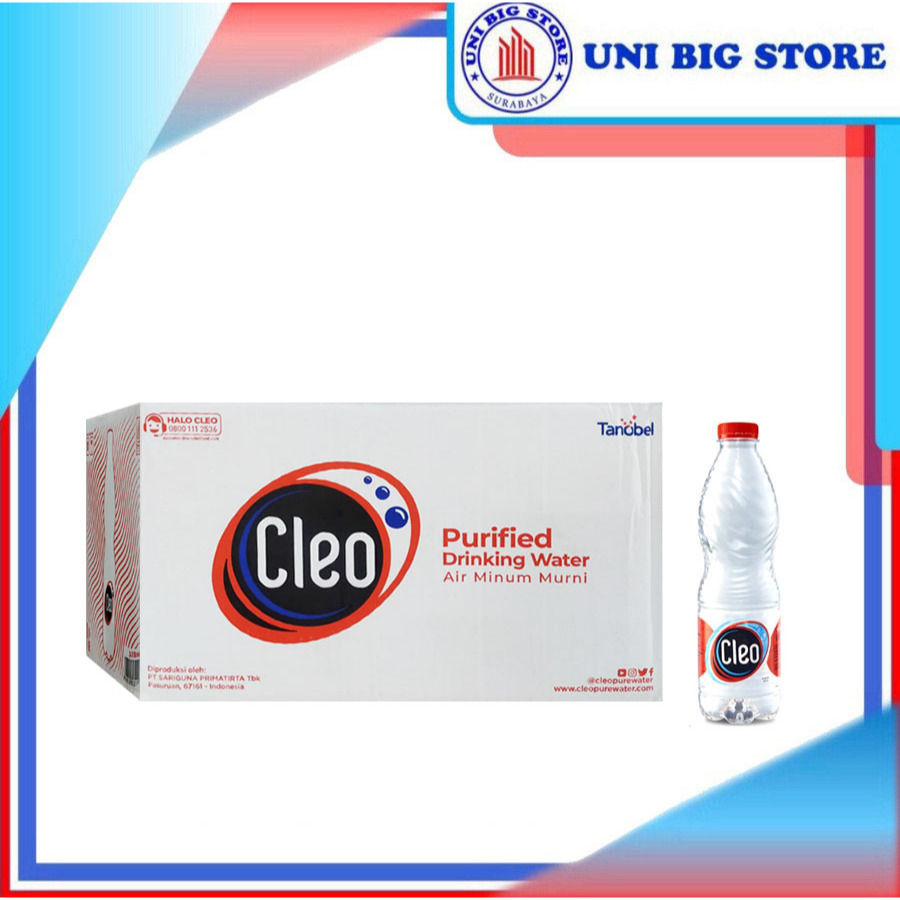 

CLEO Air Minum Botol 550 ml DUS 24 Pcs