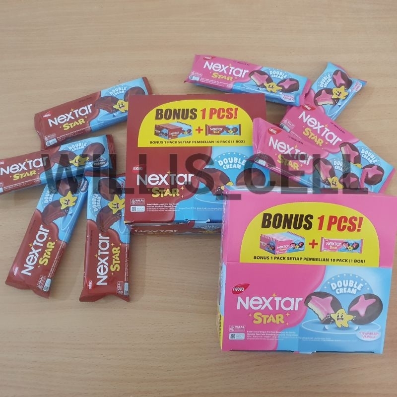 

Nextar Star 31gr isi 10 biji Bonus 1