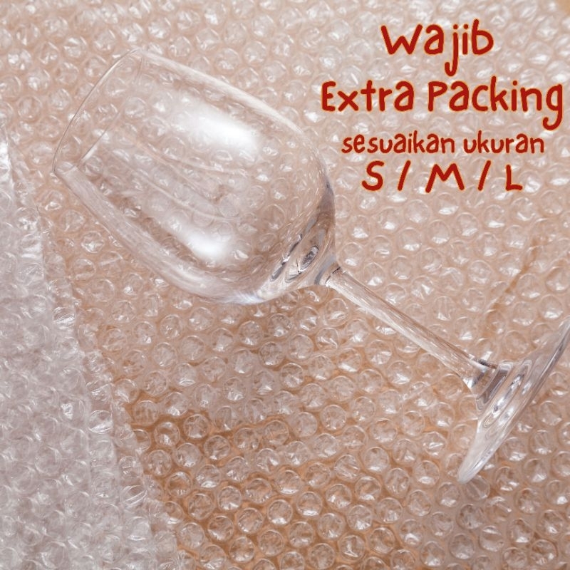 

Extra Packing Bubble Warp (Sesuaikan Ukuran)