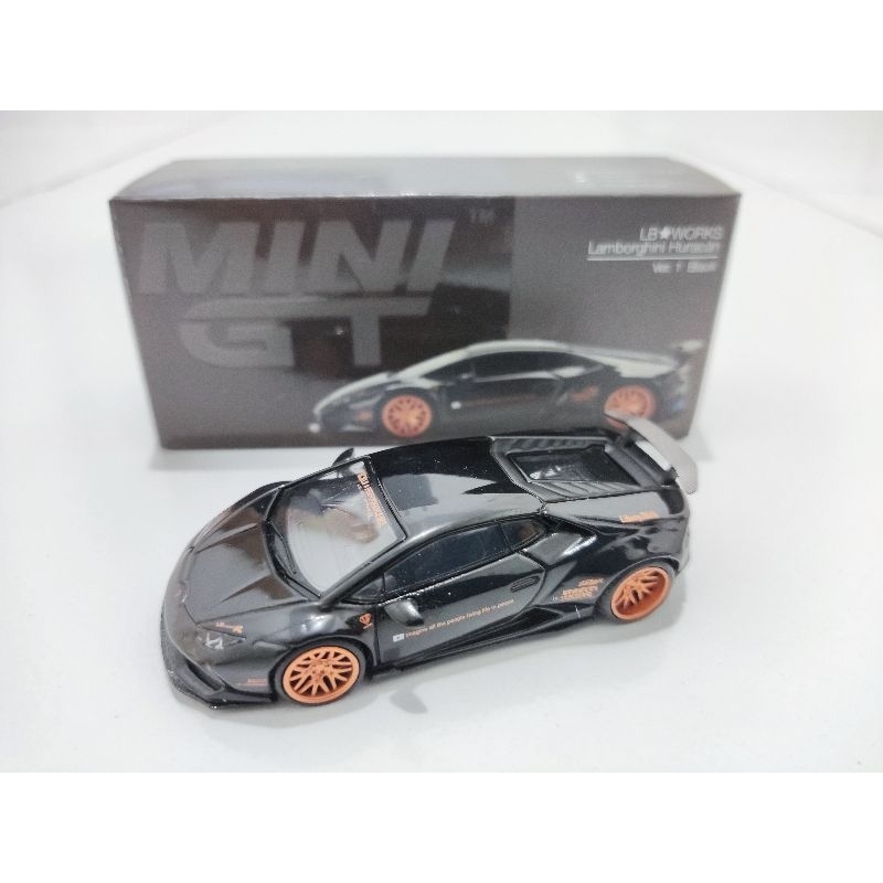 Mini GT MiniGT Lamborghini Huracan Ver. 1 Black