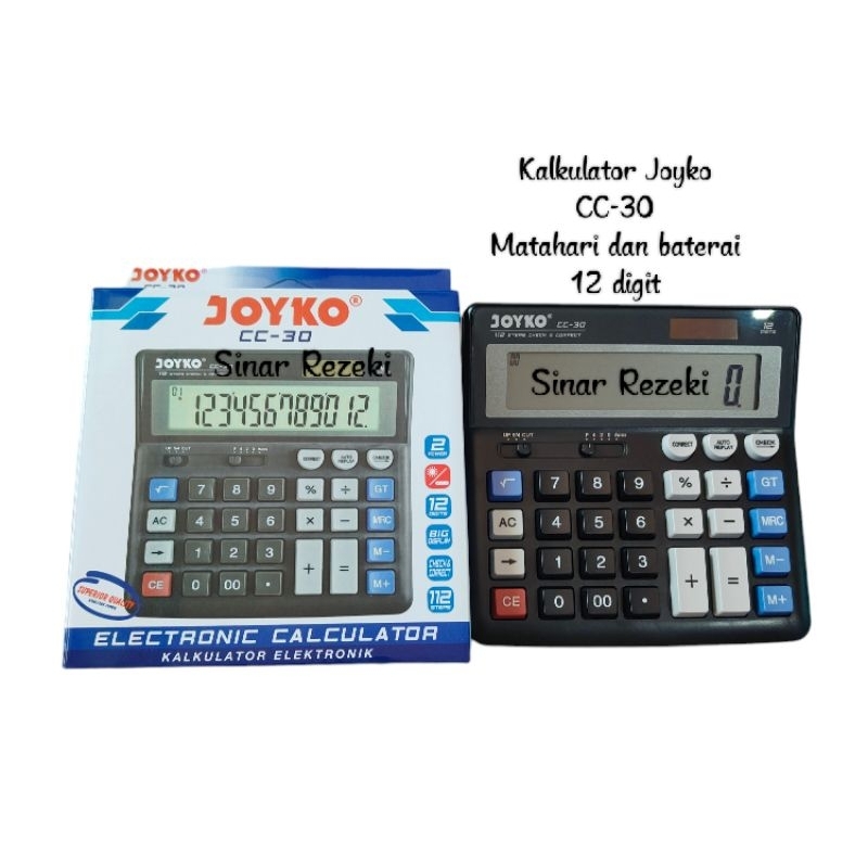

1 buah!!Kalkulator joyko CC-30/kalkulator/kalkulator CC-30