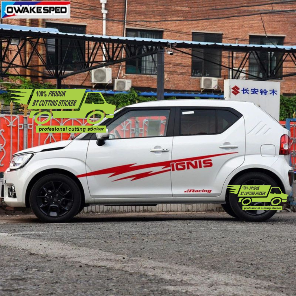 BT sticker mobil suzuki ignis stiker mobil stiker mobil ignis swift vitara stiker mobil keren