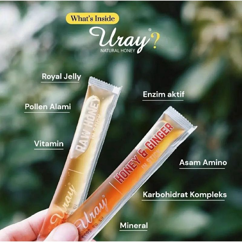 

Madu Uray In Stick/Sachet - 1 stick *Pekanbaru*