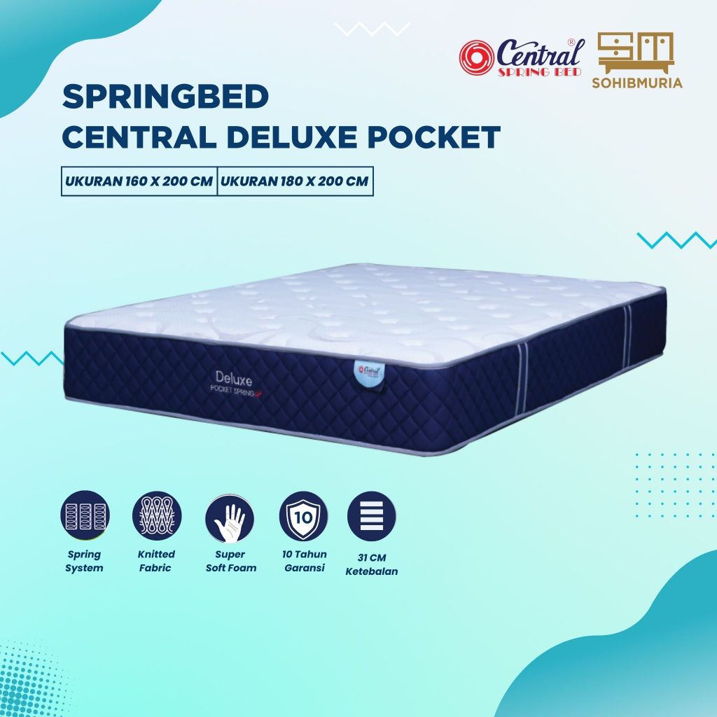 Springbed Central Deluxe Pocket Spring