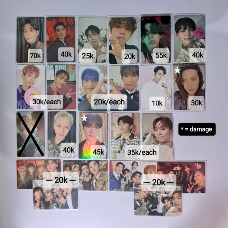 PC Seventeen Wonwoo Scoups Jeonghan DK Mingyu Jun Dino Woozi Seungkwan Pepo Vocal Team pob fml reg w