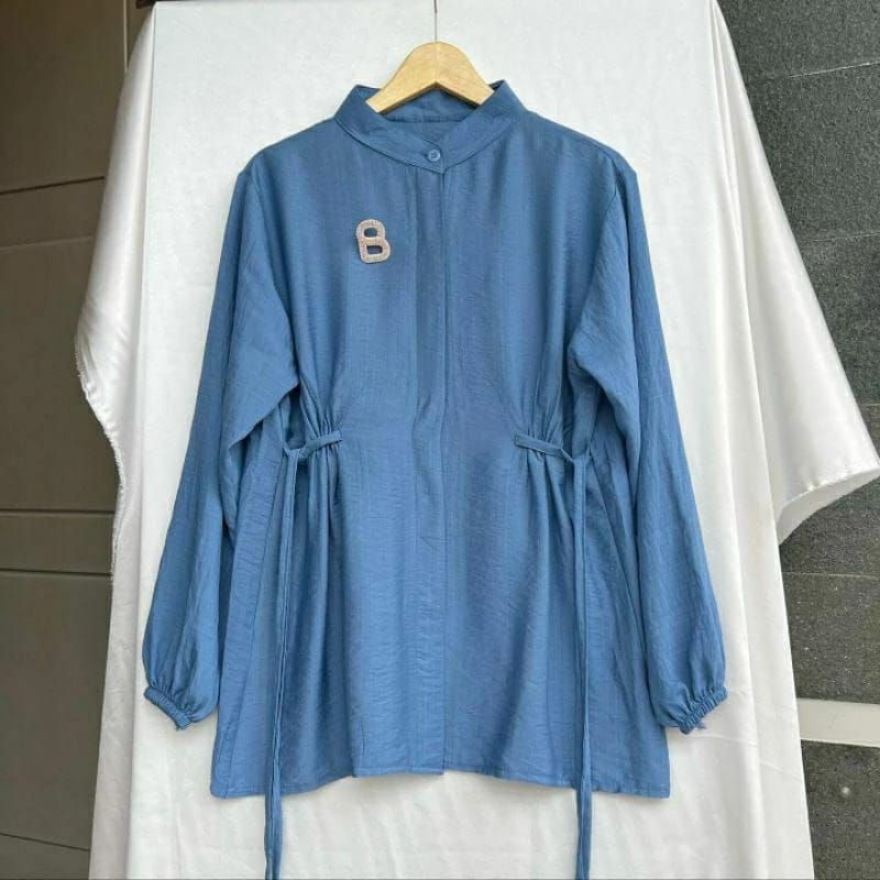 ALYA BLOUSE POLO LINEN PREMIUM