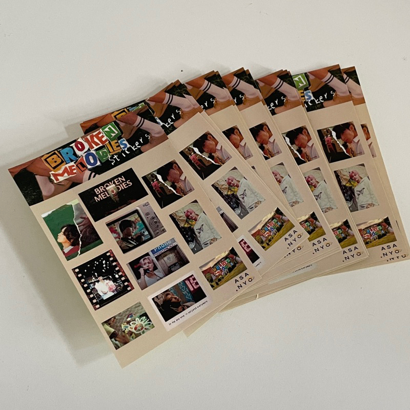 

Broken Melodies NCT DREAM STICKER SHEET A6