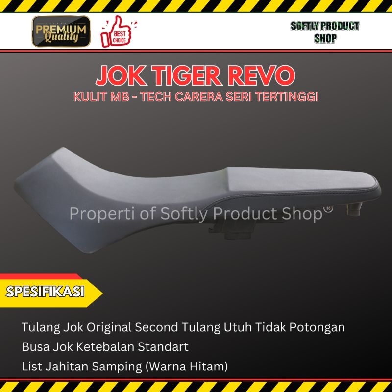 Jok Tiger Revo Kulit MB-Tech Carera Seri Tertinggi