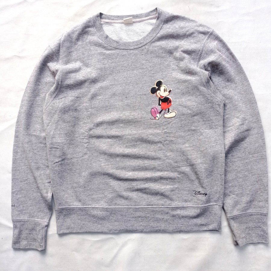 UT disney andy warhol mickey mouse casual crewneck sweater women