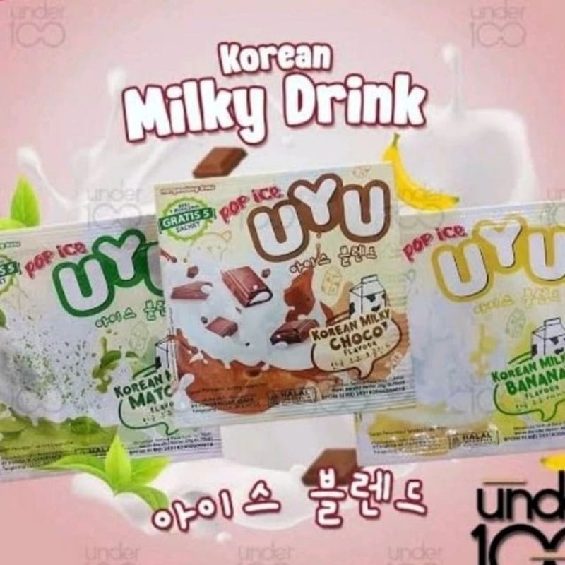 

Pop ice uyu Korean milk
