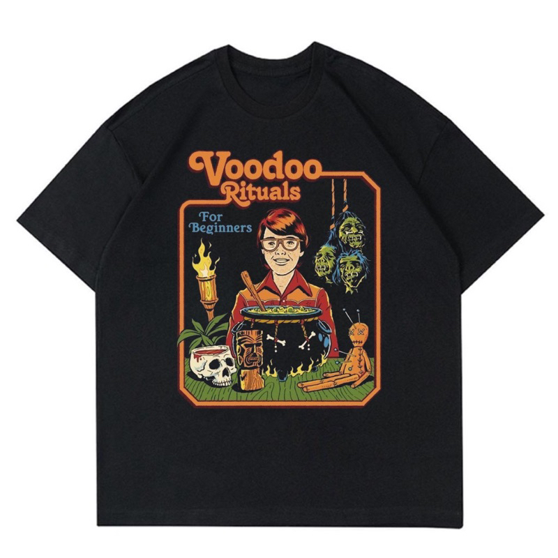 KAOS VOODOO RITUALS VINTAGE | T-SHIRT BAJU GAMBAR VOODOO RITUALS | KAOS VOODOO RITUALS 2023