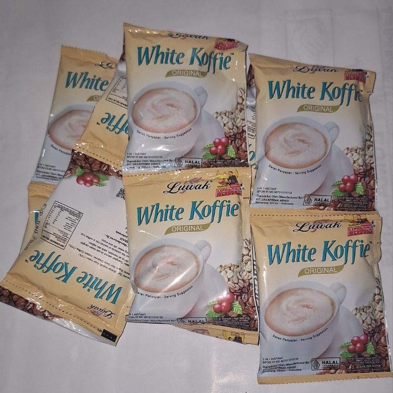 

Luwak white koffie 1 renceng