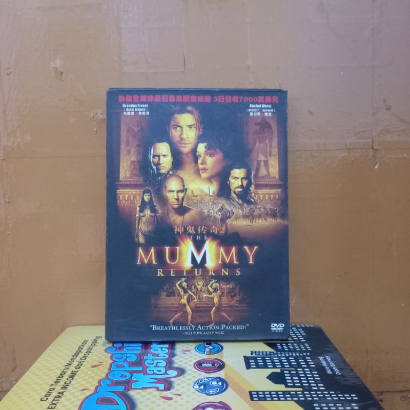 DVD ORIGINAL THE MUMMY RETURNS