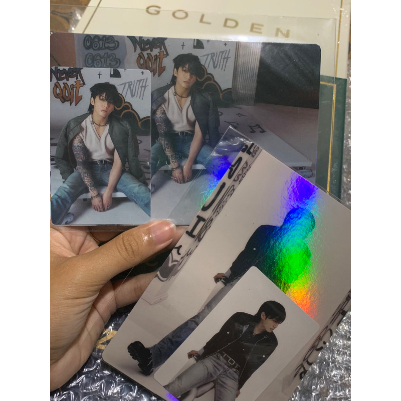 POB WEVERSE JUNGKOOK GOLDEN ALBUM