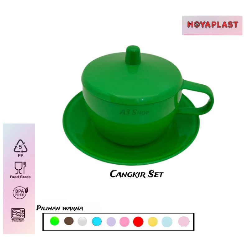 CANGKIR SET HOYAPLAST 1 LUSIN