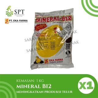 MINERAL B12 AYAM PETELUR 1 KG MENINGKATKAN PRODUKSI TELUR EKA FARMA