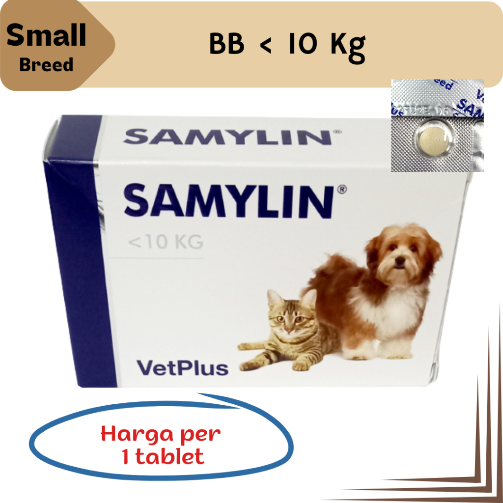 Samylin Small Breed for Dog & Cat - Obat Gangguan Hati (Liver) untuk anjing dan kucing