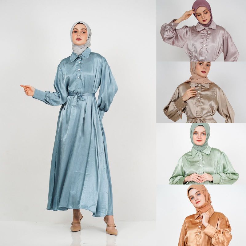 Gamis Shimmer FHA New Collection/ Gamis Best Seller