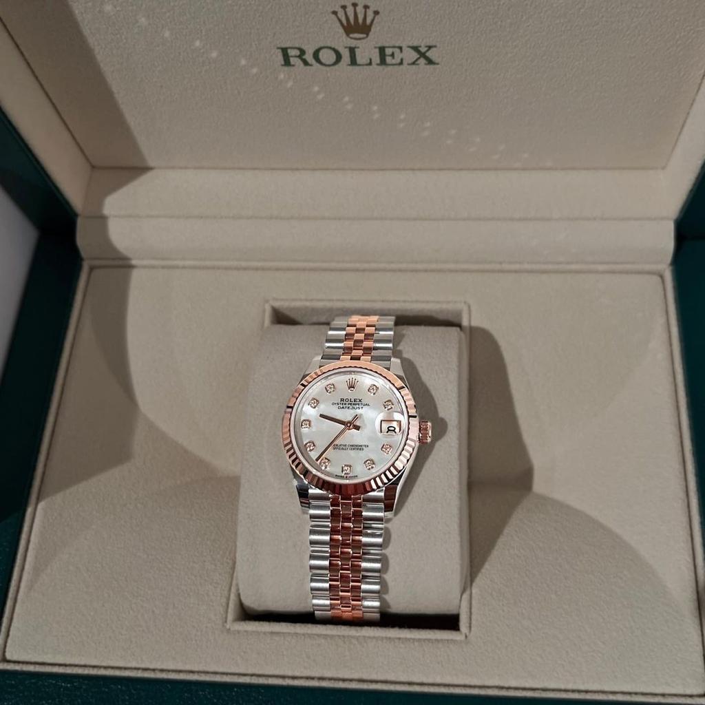 Rolex Datejust 31mm Automatic Wanita Premium Jubilee Bracelet Fullset