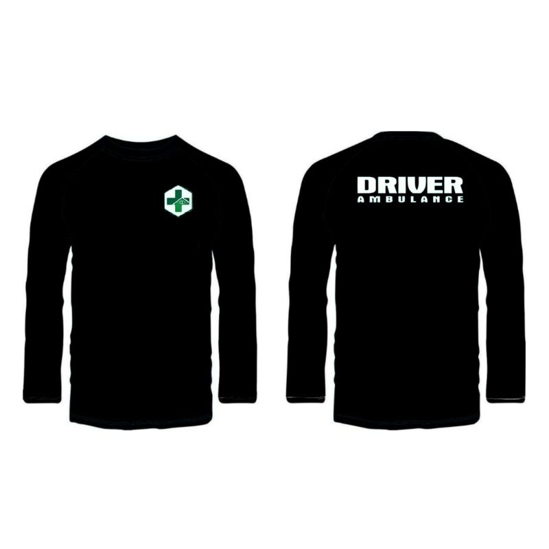 KAOS LENGAN PANJANG DRIVER INDONESIA // DRIVER AMBULANCE