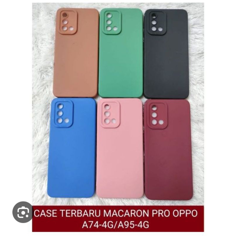 case terbaru macaron oppo a95/a74