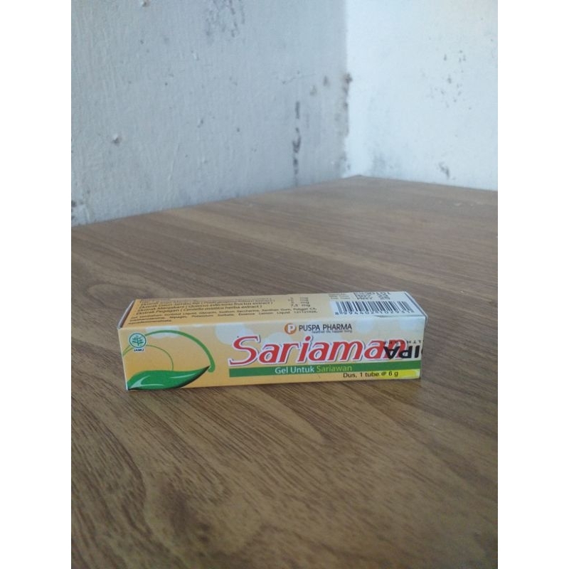 Sariaman, gel untuk sariawan