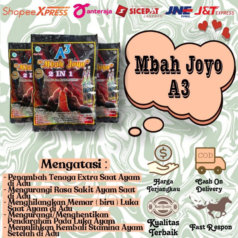 Mbah Joyo A3 ( 1 Sachet)