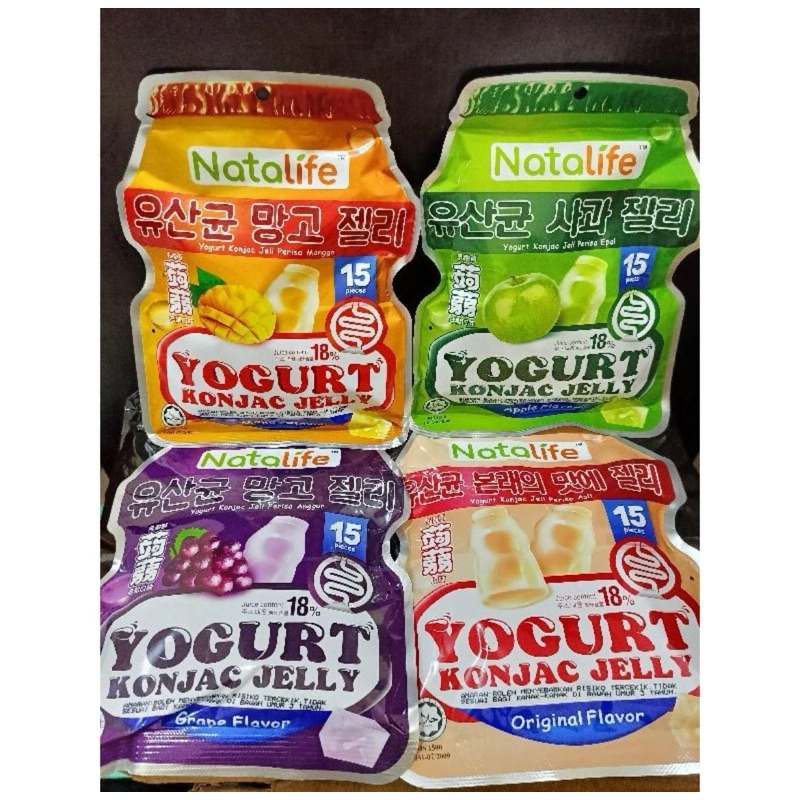 

Natalife Yogurt Konjac Jelly isi 15pcs