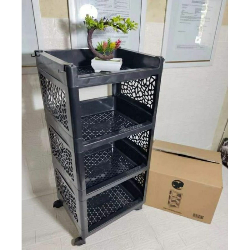 Rak susun serbaguna 4 susun