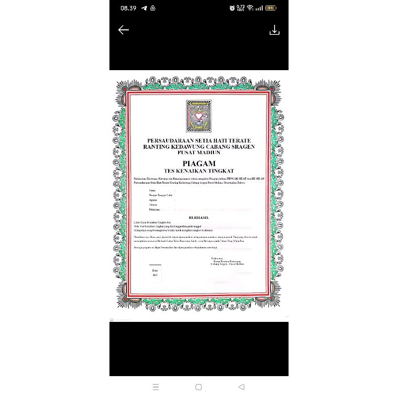 

print piagam print kertas linen linsavara