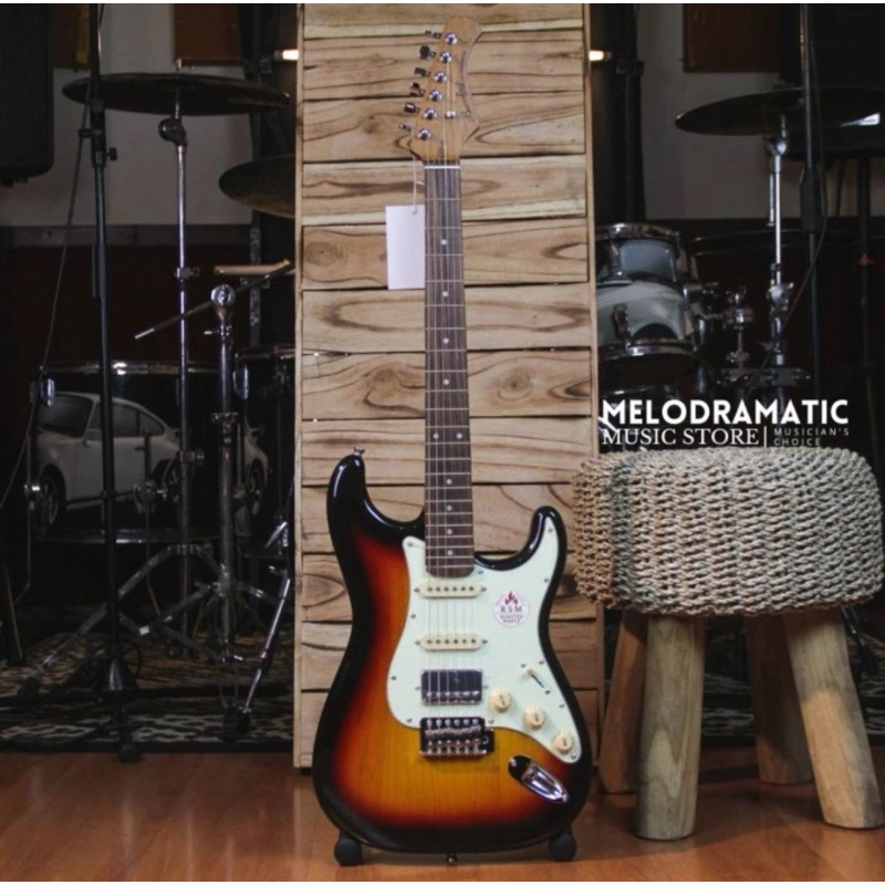 GITAR ELEKTRIK BACCHUS BST 2RSM ROSEWOOD