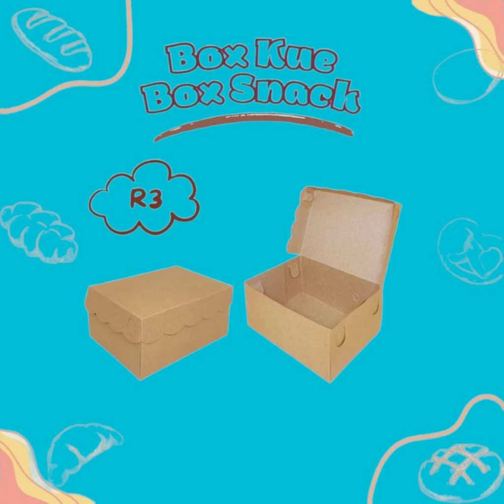 

Dus kue/ Dus snack/ Dus renda Ukuran R3